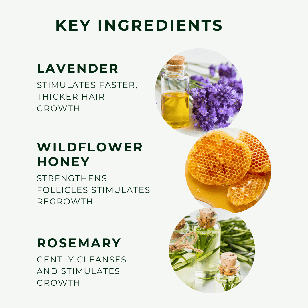 Moisture Retention Shampoo w/Rosemary & Lavender - ALittlePeace