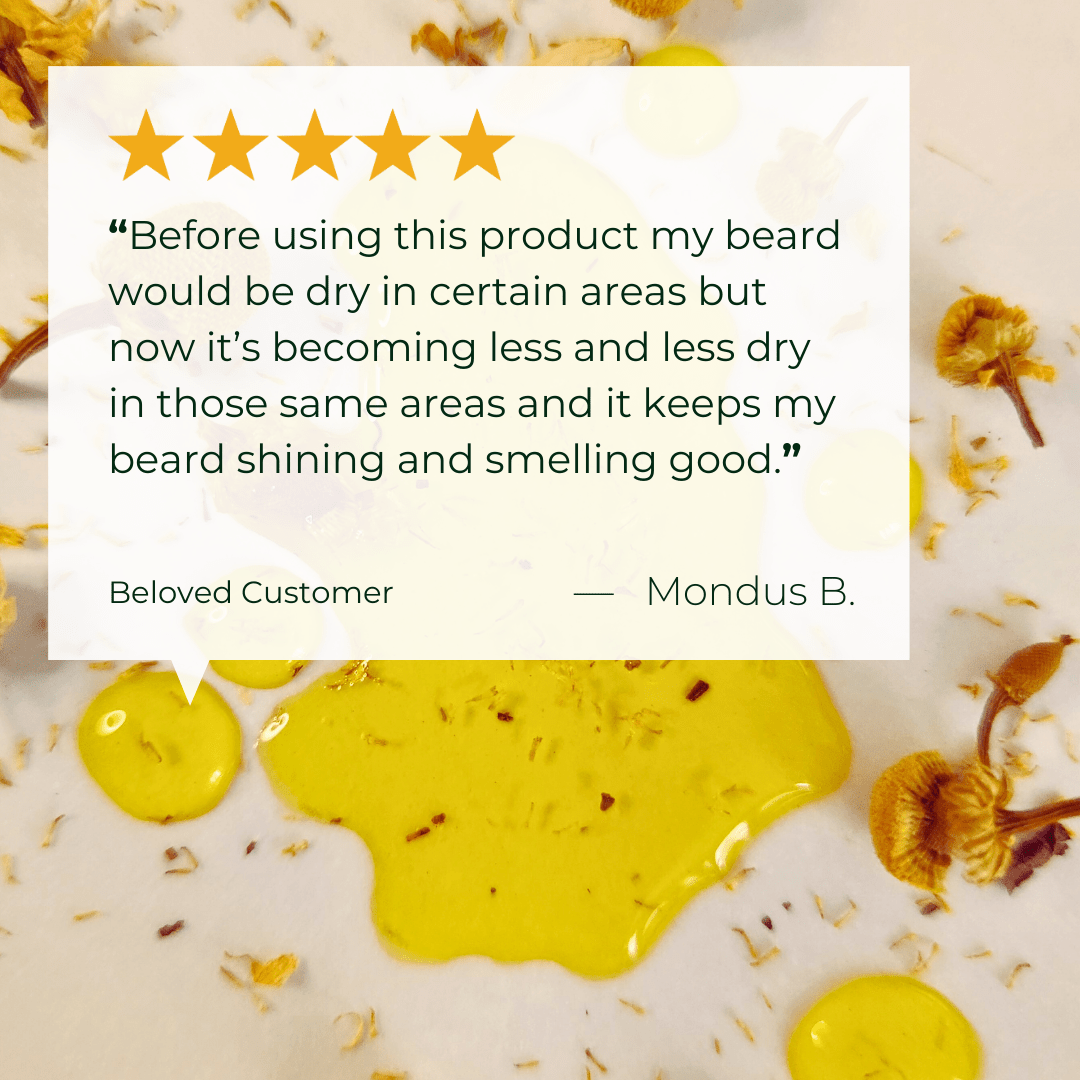 Olive Chamomile Hair & Beard Oil w/Clary Sage - ALittlePeace