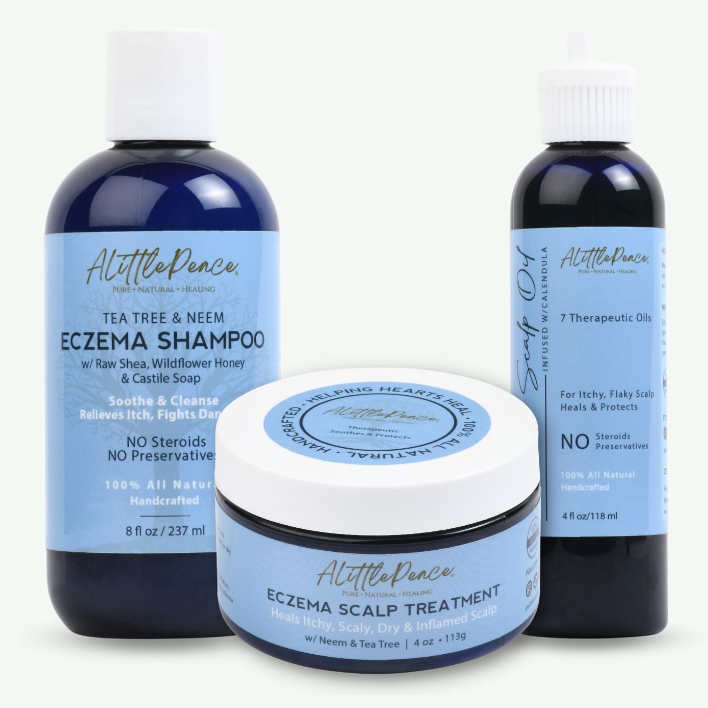 Eczema Fighting Hair Care Therapy - ALittlePeace