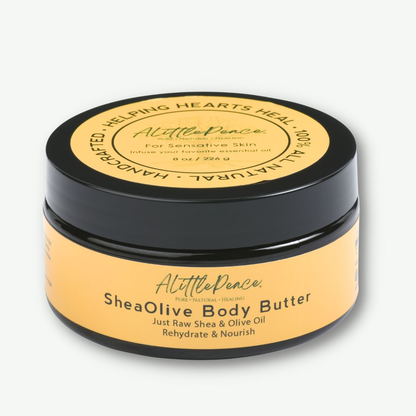 SheaOlive Body Butter | Sensitive Skin 8oz - ALittlePeace