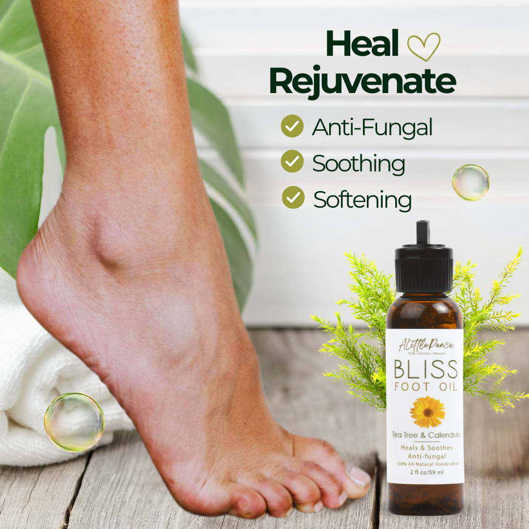Bliss Foot Oil w/Tea Tree & Calendula