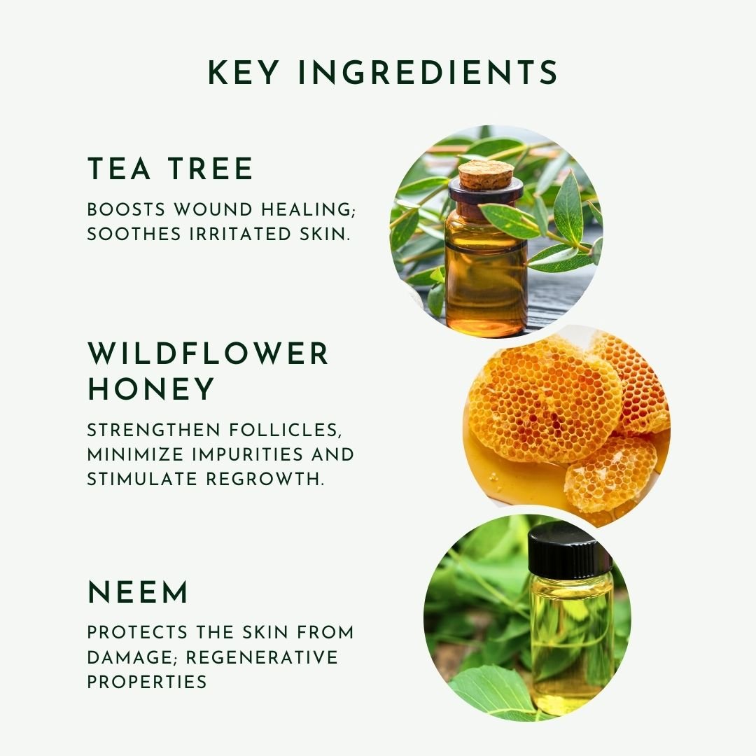 Eczema Shampoo w/Tea Tree &amp; Neem 8oz - ALittlePeace