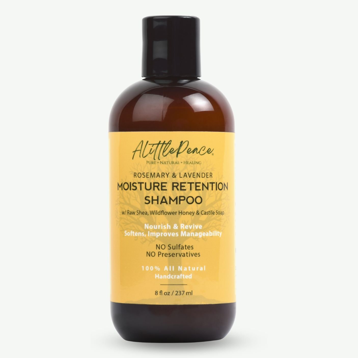 Moisture Retention Shampoo w/Rosemary &amp; Lavender 8oz - ALittlePeace
